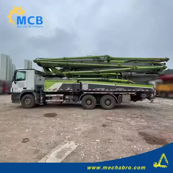 1726217007106292.jpg.webp No. 240913P572, 2019 Zoomlion 49m concrete pump truck