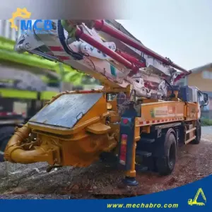 No. 240913P573, 2021 XCMG 37m concrete pump truck