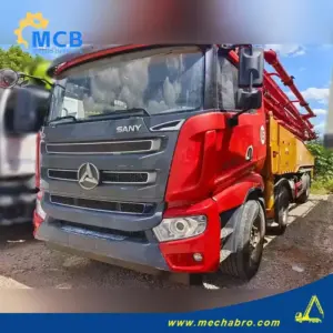 No. 240918P576, 2020 Sany 56m concrete pump truck