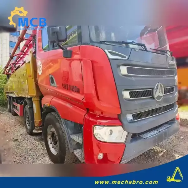 No. 240918P576, 2020 Sany 56m concrete pump truck