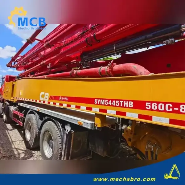 No. 240918P576, 2020 Sany 56m concrete pump truck