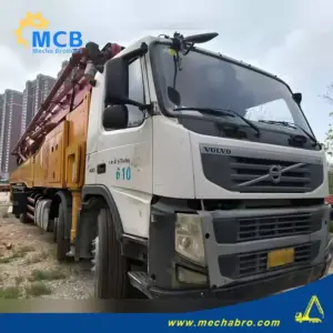 No. 240918P577, 2013 Sany 62m concrete pump truck