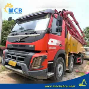 No. 240918P578, 2019 Sany 56m concrete pump truck