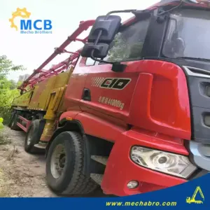 No. 240918P579, 2020 Sany 62m concrete pump truck