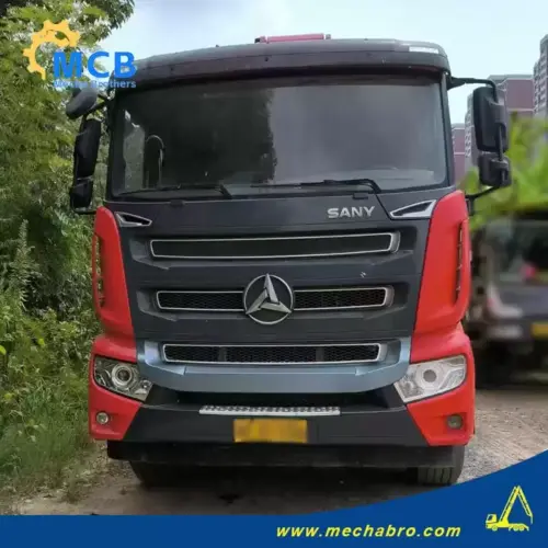 No. 240918P579, 2020 Sany 62m concrete pump truck