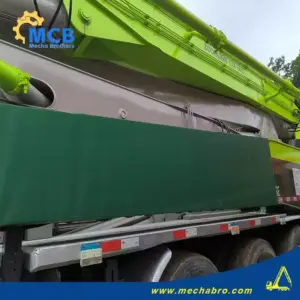 No. 240920P582, 2012 Zoomlion 63m concrete pump truck