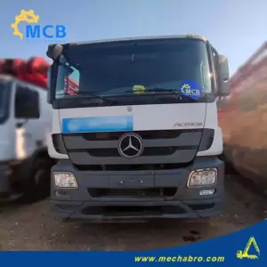 No. 240923P586, 2019 Sany 56m concrete pump truck