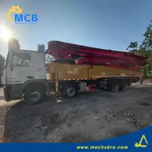 No. 240923P588, 2019 Sany 56m concrete pump truck