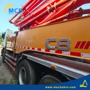 No. 241009P587, 2013 Sany 47m concrete pump truck