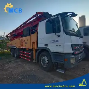 No. 241009P587, 2013 Sany 47m concrete pump truck