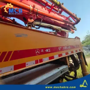 No. 241009P587, 2013 Sany 47m concrete pump truck