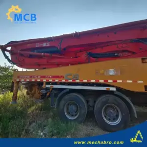 No. 241009P587, 2013 Sany 47m concrete pump truck