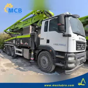 No. 241012P591, 2022 Zoomlion 43m concrete pump truck