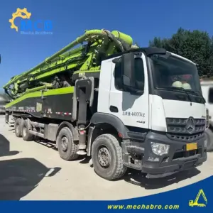 1728967775519753.jpg.webp No. 241015P596, 2021 Zoomlion 63m concrete pump truck