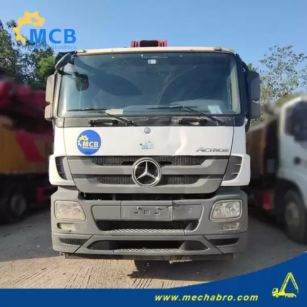 No. 241014P592, 2018 Sany 56m concrete pump truck