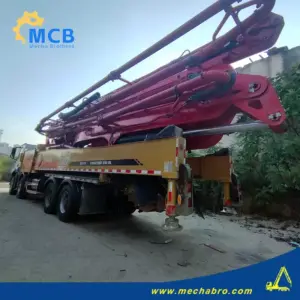 No. 241014P593, 2020 Sany 62m concrete pump truck