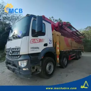 No. 241014P593, 2020 Sany 62m concrete pump truck