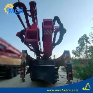 No. 241014P593, 2020 Sany 62m concrete pump truck