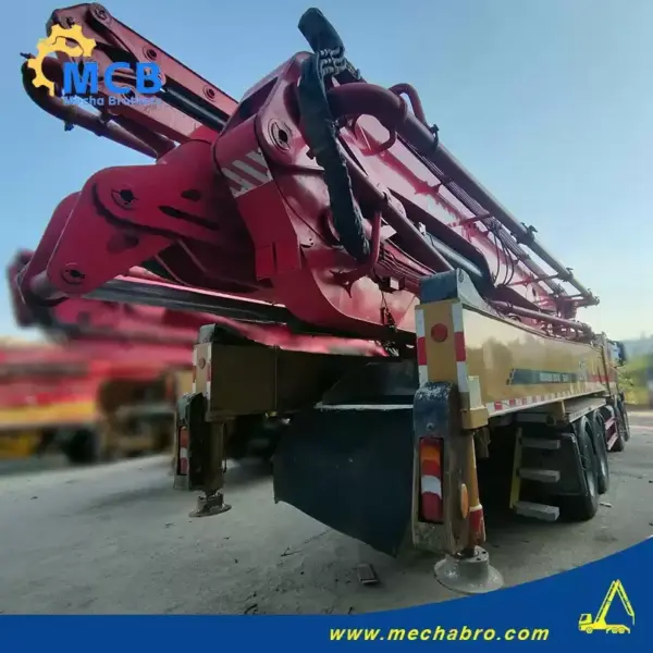 No. 241014P593, 2020 Sany 62m concrete pump truck