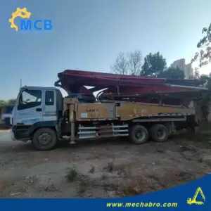 No. 241014P594, 2012 Sany 46m concrete pump truck