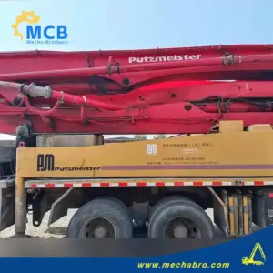 1729152341334069.jpg.webp No. 241014P595, 2010 Putzmeister 46m concrete pump truck