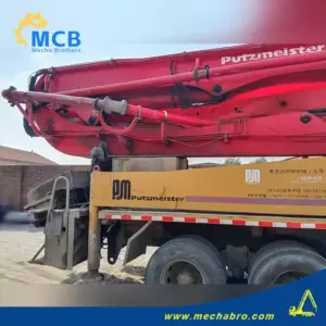 1729152341617969.jpg.webp No. 241014P595, 2010 Putzmeister 46m concrete pump truck