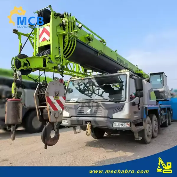 No. 241016C008, 2021 Zoomlion 50T Truck Crance