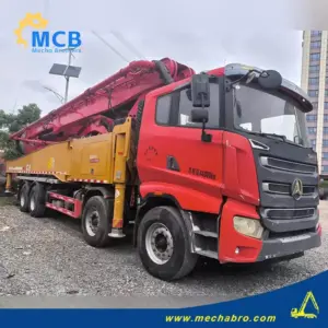 No. 241024P599, 2020 Sany 56m concrete pump truck