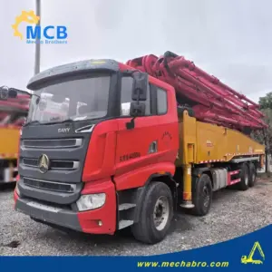 No. 241024P599, 2020 Sany 56m concrete pump truck