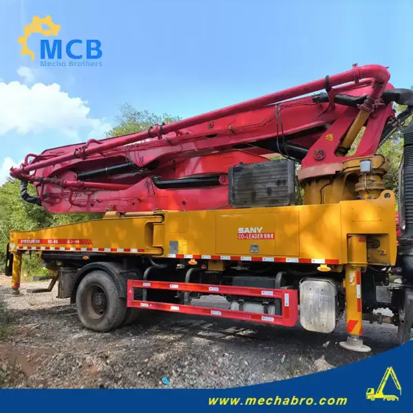 No. 241028P601, 2020 Sany 37m concrete pump truck