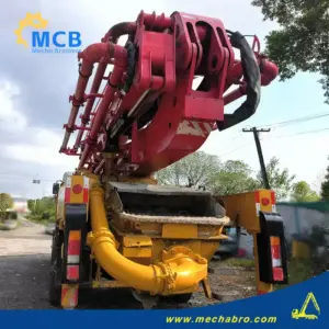 No. 241028P601, 2020 Sany 37m concrete pump truck