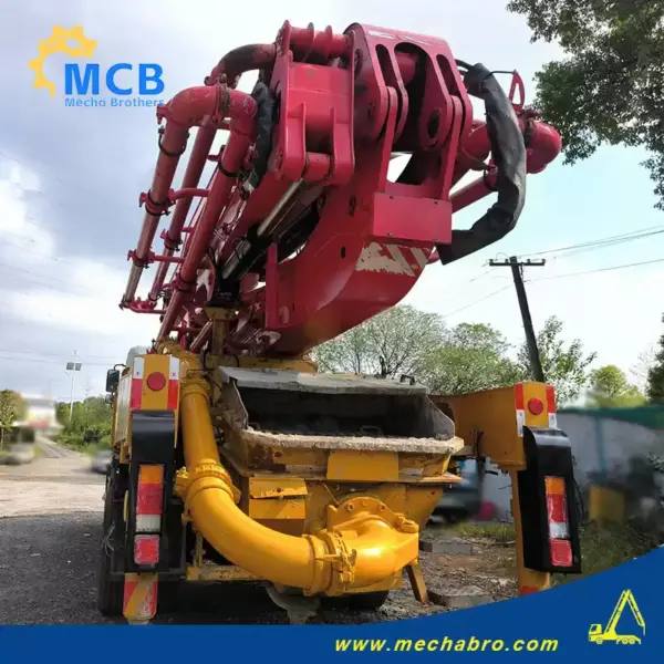 No. 241028P601, 2020 Sany 37m concrete pump truck