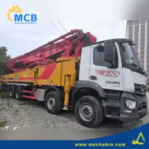 No. 241028P602, 2020 Sany 62m concrete pump truck