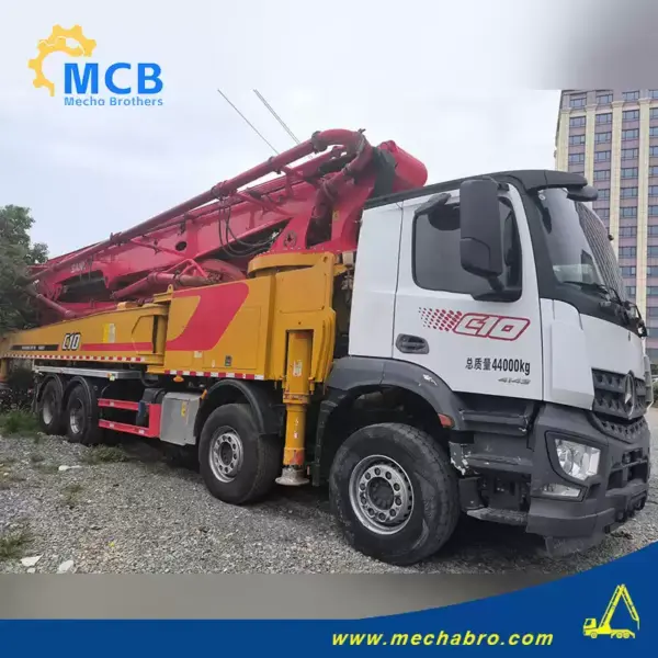 No. 241028P602, 2020 Sany 62m concrete pump truck