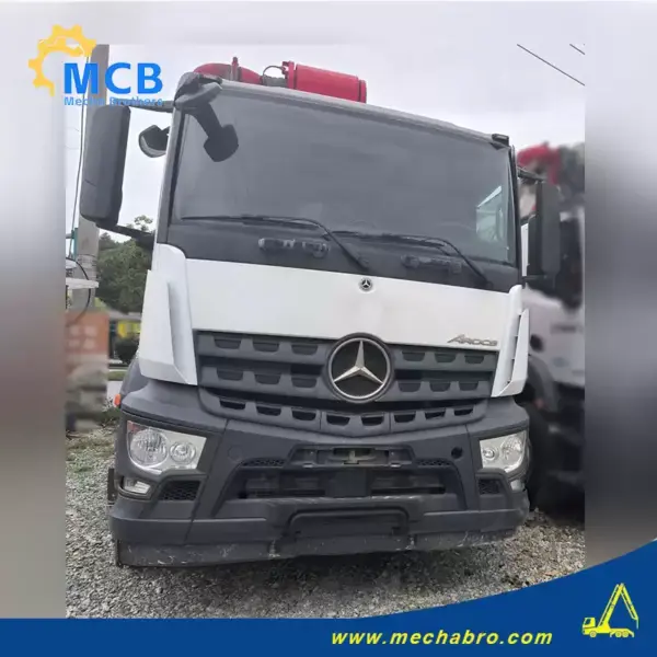 No. 241028P602, 2020 Sany 62m concrete pump truck