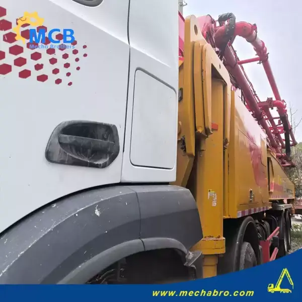 No. 241028P602, 2020 Sany 62m concrete pump truck