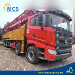 No. 241101P603, 2020 Sany 56m Concrete Pump Truck