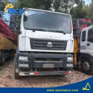 No. 241101P604, 2022 Zoomlion 38m concrete pump truck