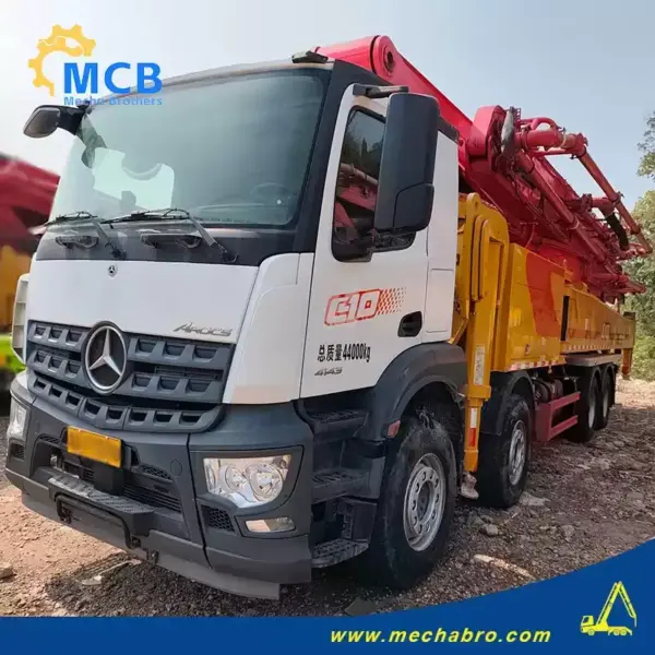 No. 241104P605, 2020 Sany 62m concrete pump truck