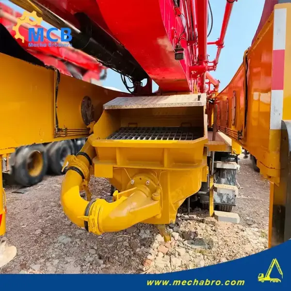 No. 241104P605, 2020 Sany 62m concrete pump truck