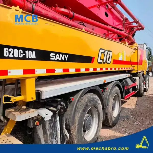 No. 241104P605, 2020 Sany 62m concrete pump truck