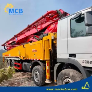 No. 241104P606, 2019 Sany 56m concrete pump truck