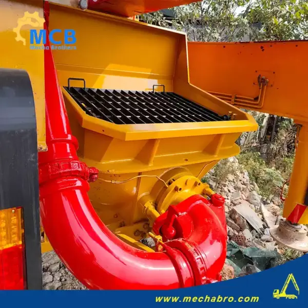 No. 241104P606, 2019 Sany 56m concrete pump truck