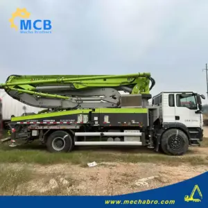 1731053146583362.jpg.webp No. 241107P608, 2020 Zoomlion 38m concrete pump truck