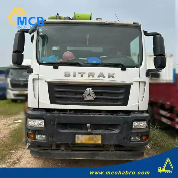 1731053147527815.jpg.webp No. 241107P608, 2020 Zoomlion 38m concrete pump truck