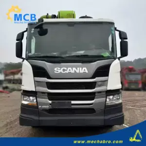 No. 241107P610, 2020 Zoomlion 63m concrete pump truck