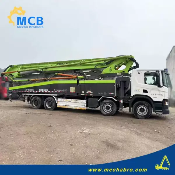 No. 241107P610, 2020 Zoomlion 63m concrete pump truck