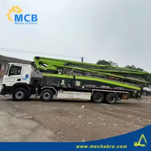 No. 241107P610, 2020 Zoomlion 63m concrete pump truck