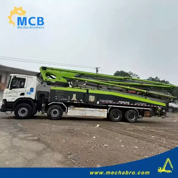 No. 241107P610, 2020 Zoomlion 63m concrete pump truck