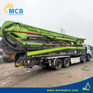 No. 241107P610, 2020 Zoomlion 63m concrete pump truck